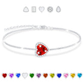 January Heart Bracelet-S