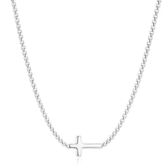 APSVO 18K Gold Plated Cross Necklaces for Women Cross Pendant Chain Catholic Religious Christian First Communion Birthday Graduation Jewelry Gifts Teen Mom Female Lady Adult Wife Age Ideas
