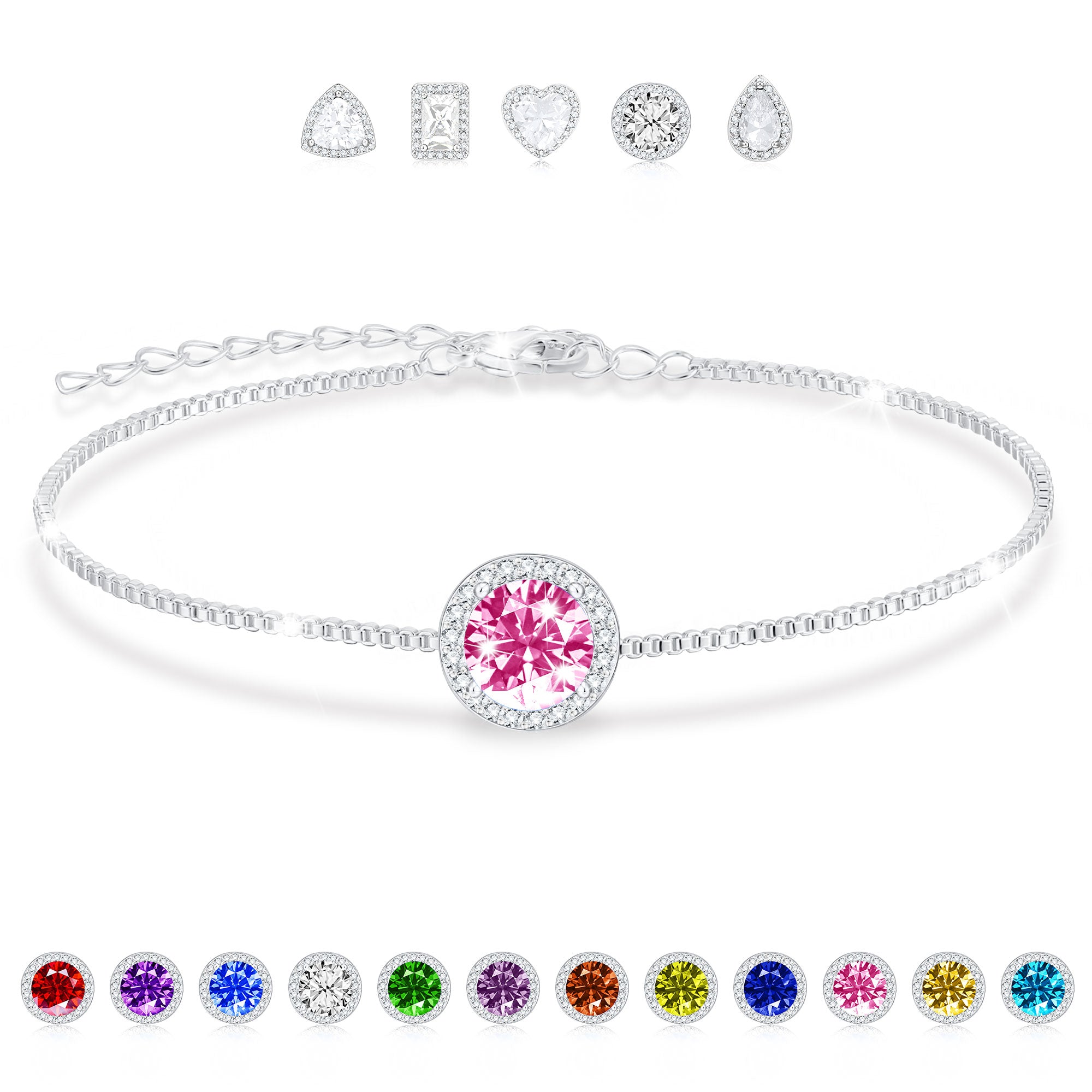 October Round Bracelet-S