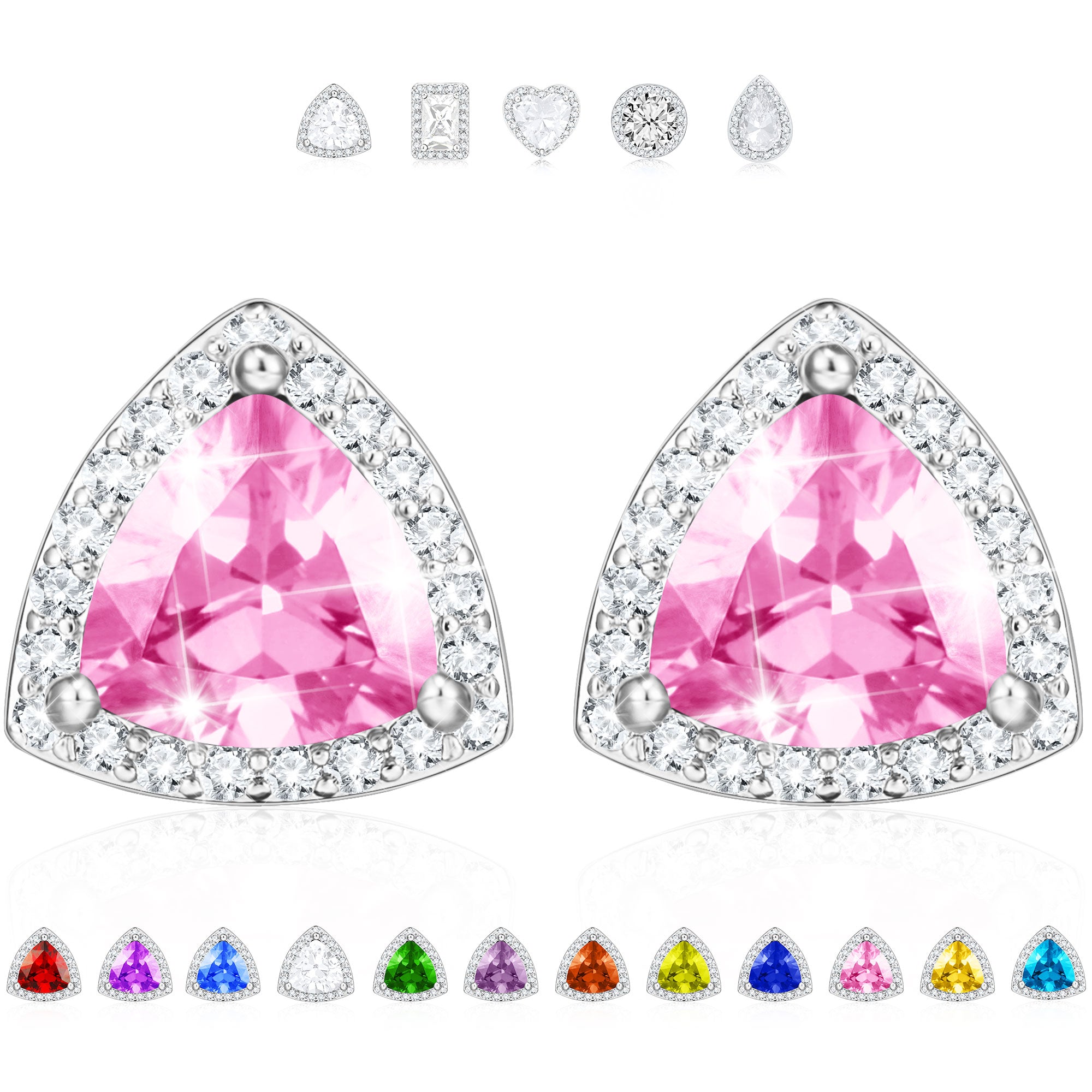 October Triangle Bracelet-S