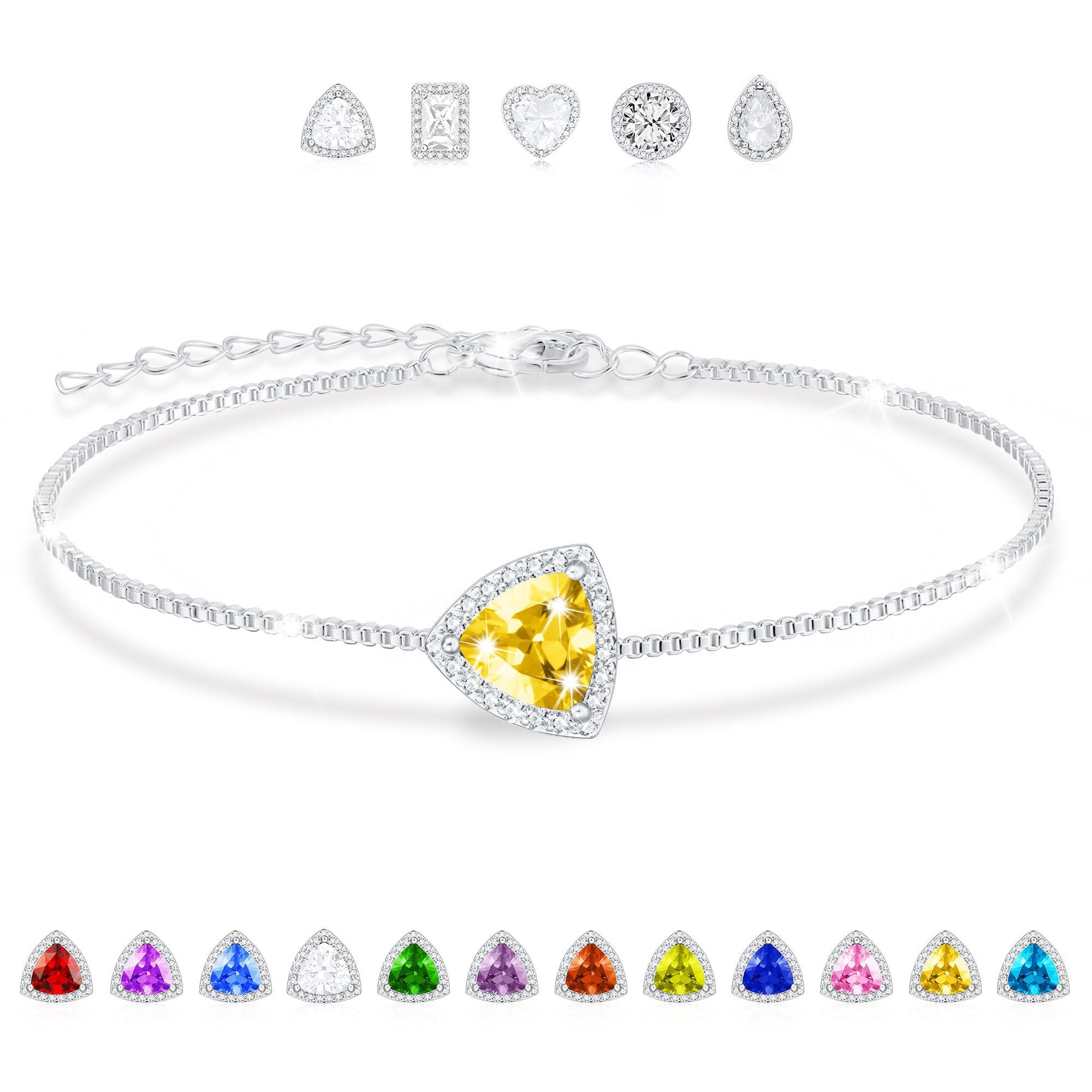 November Triangle Bracelet-S