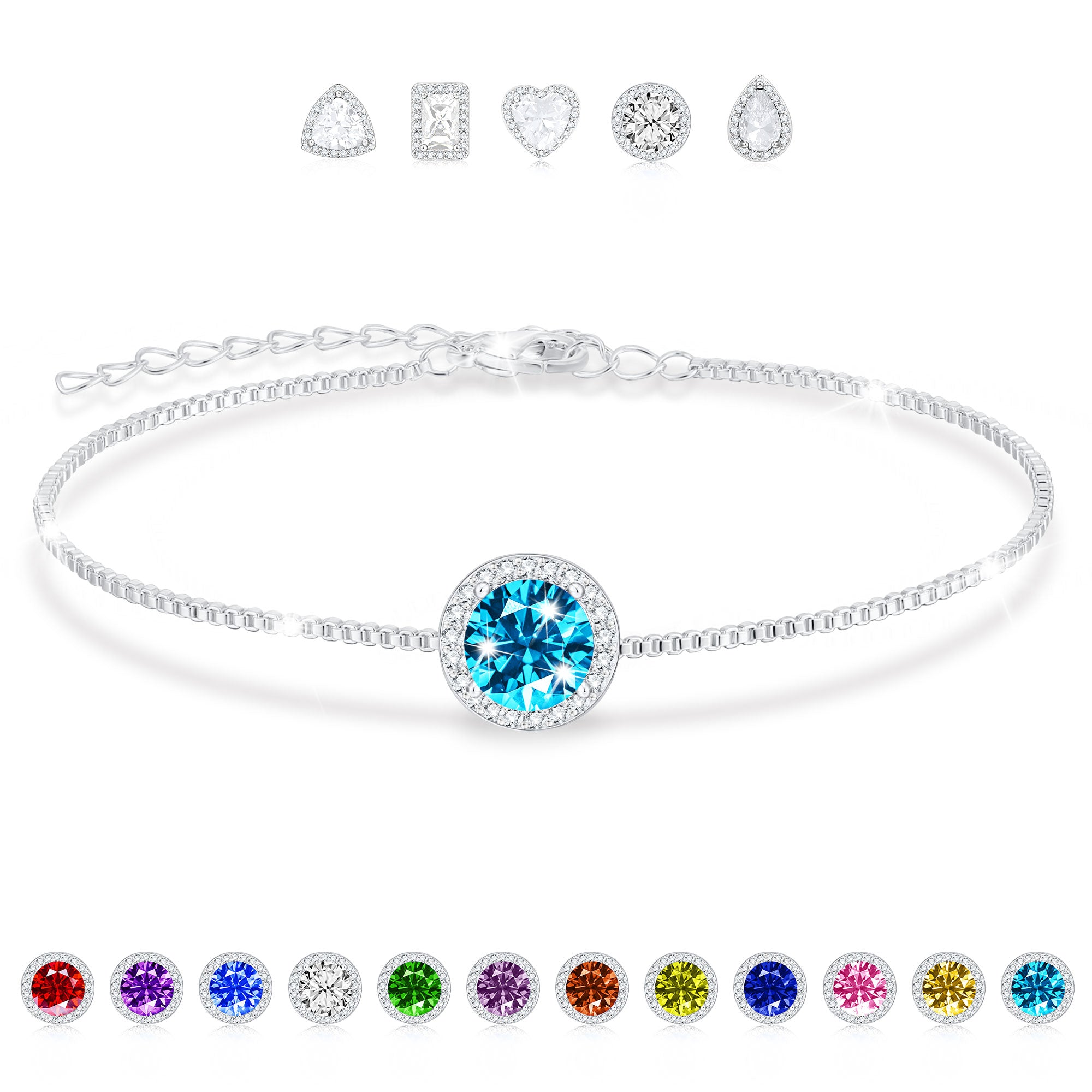 December Round Bracelet-S