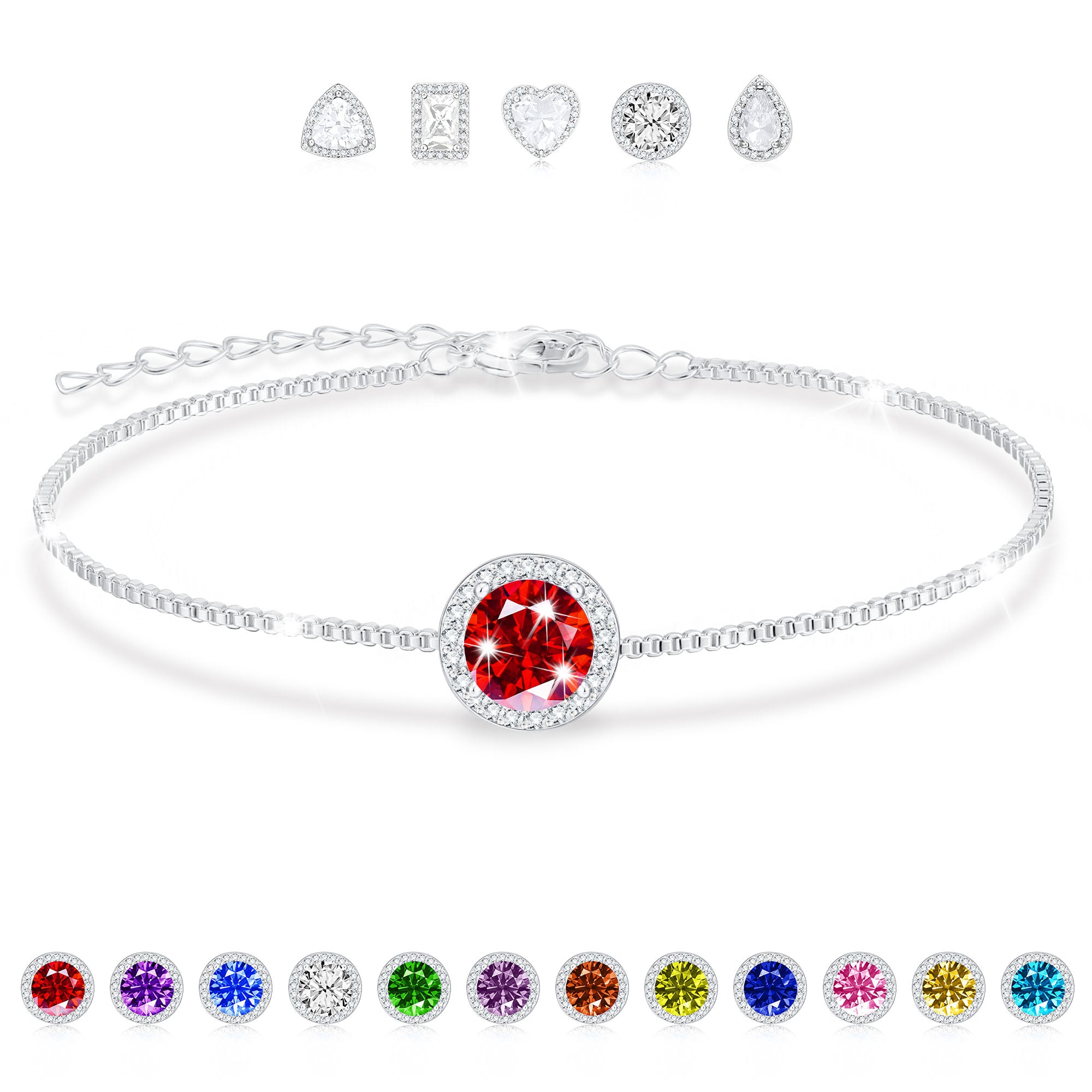 January Round Bracelet-S