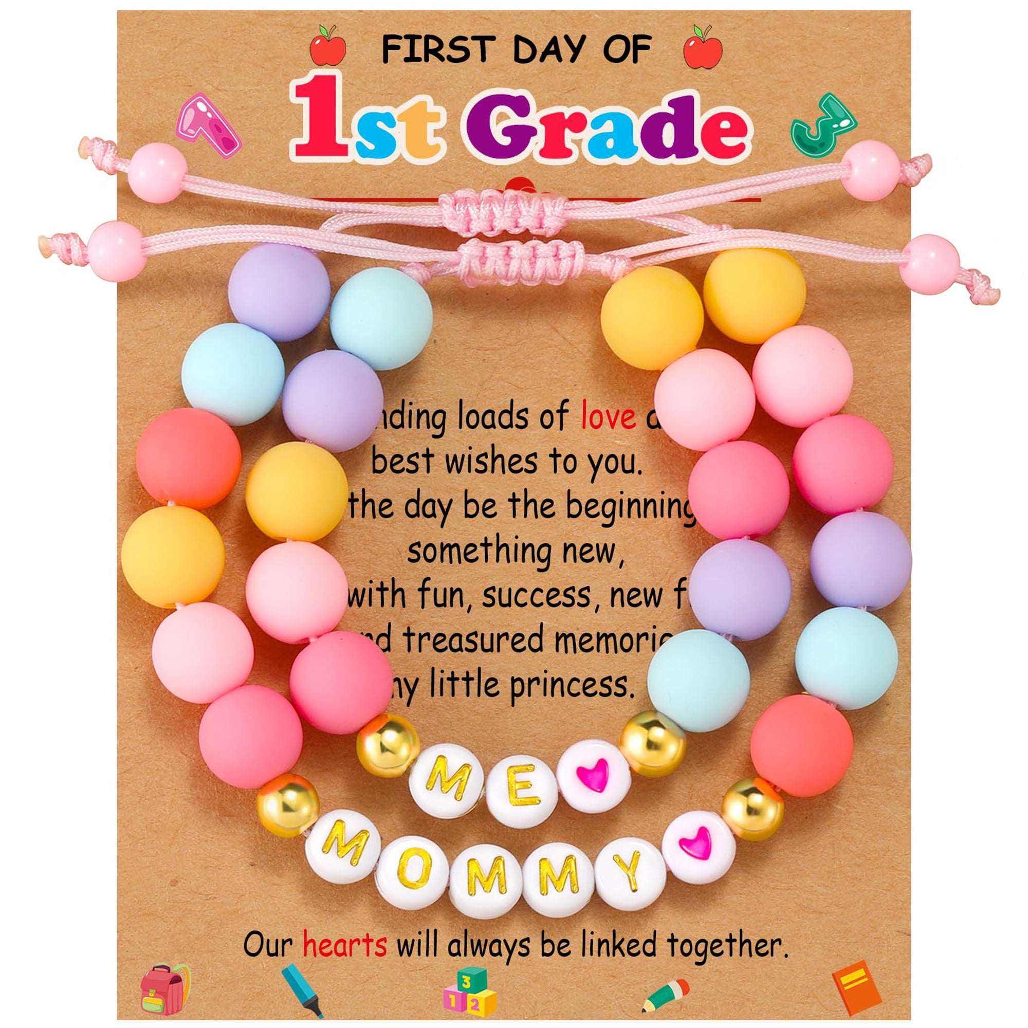 1st Grade Me Beaded Bracelet