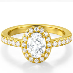 2pcs Oval Rings Set-G-11