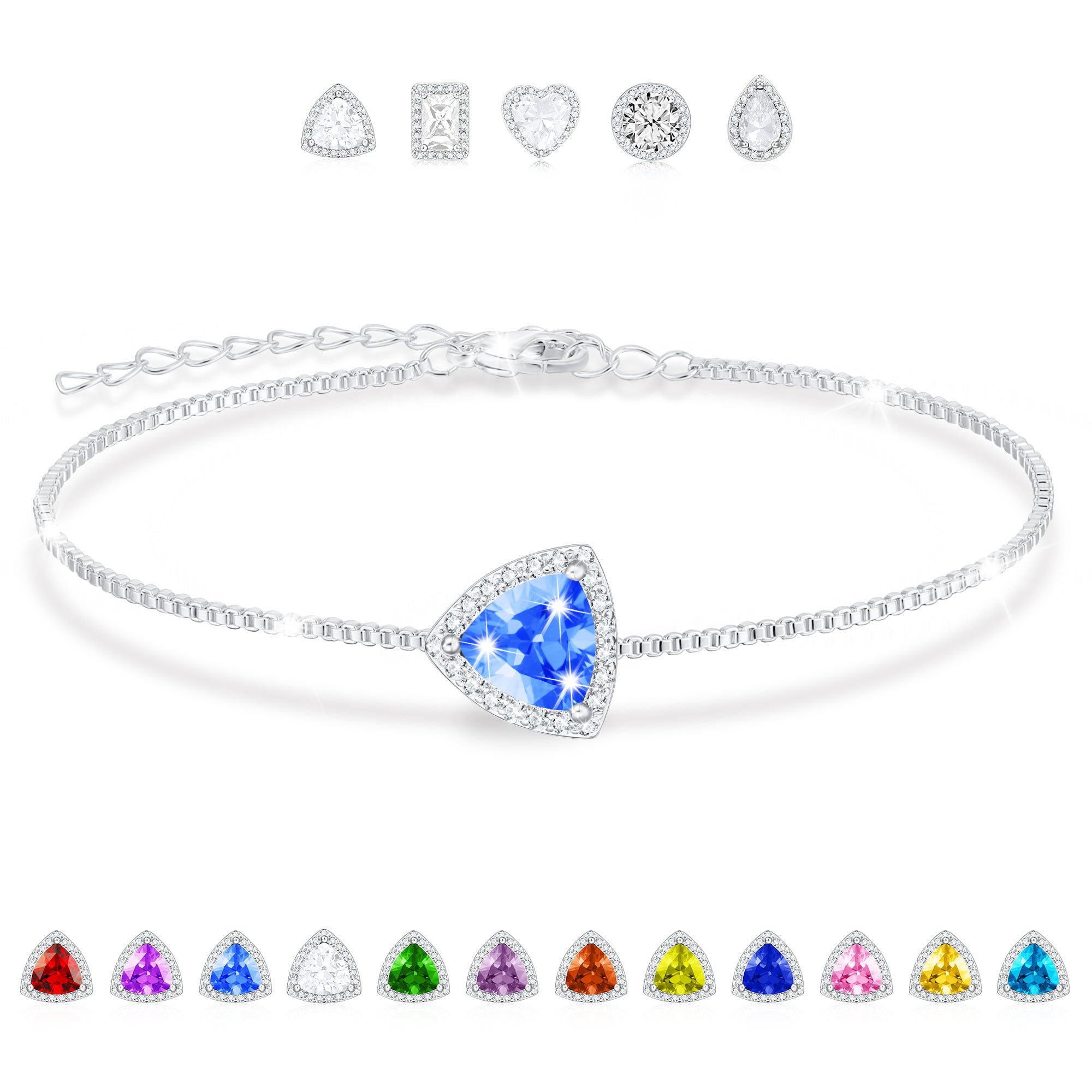March Triangle Bracelet-S