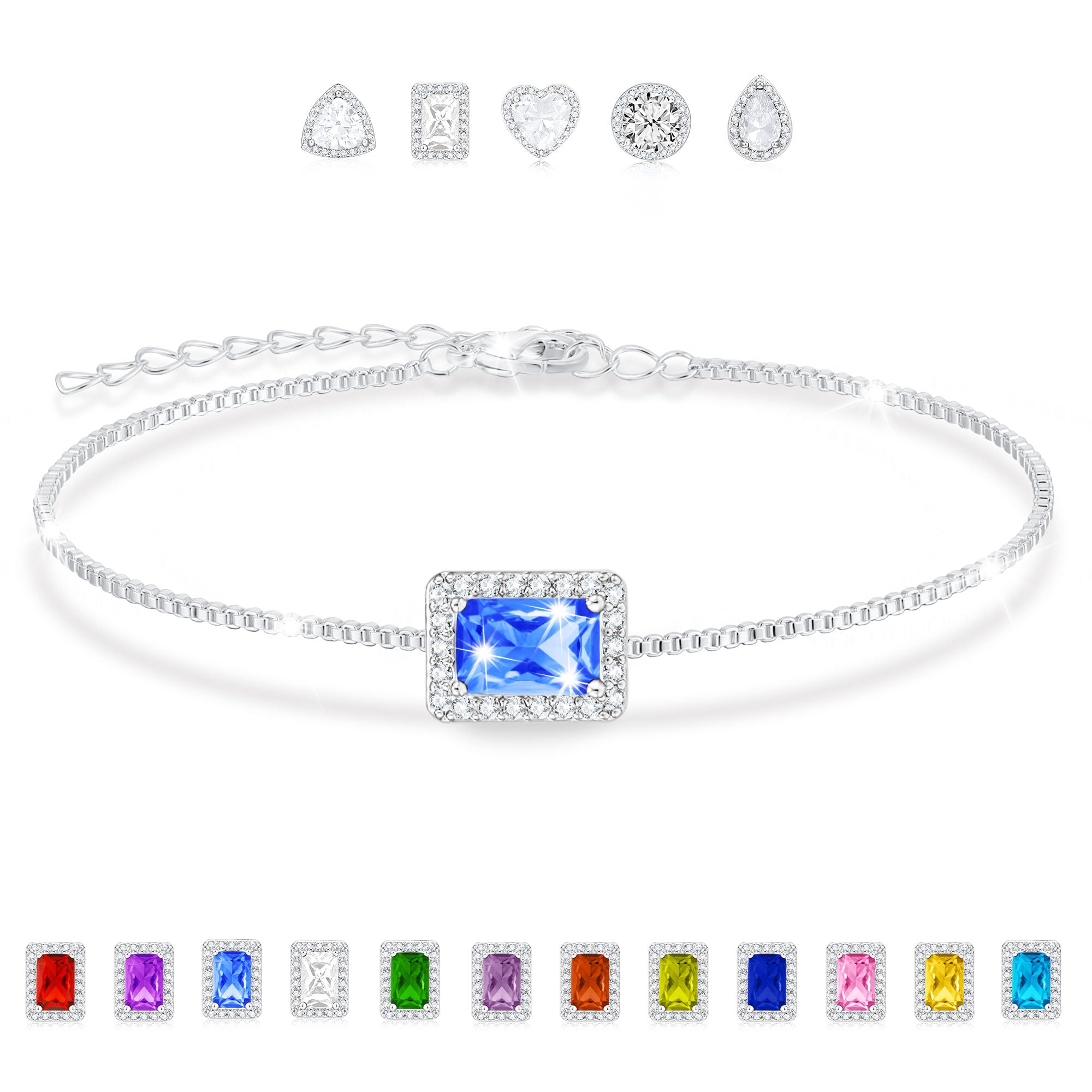 March Rectangle Bracelet-S