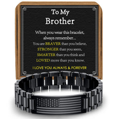 AF Black Bracelet-To My Brother