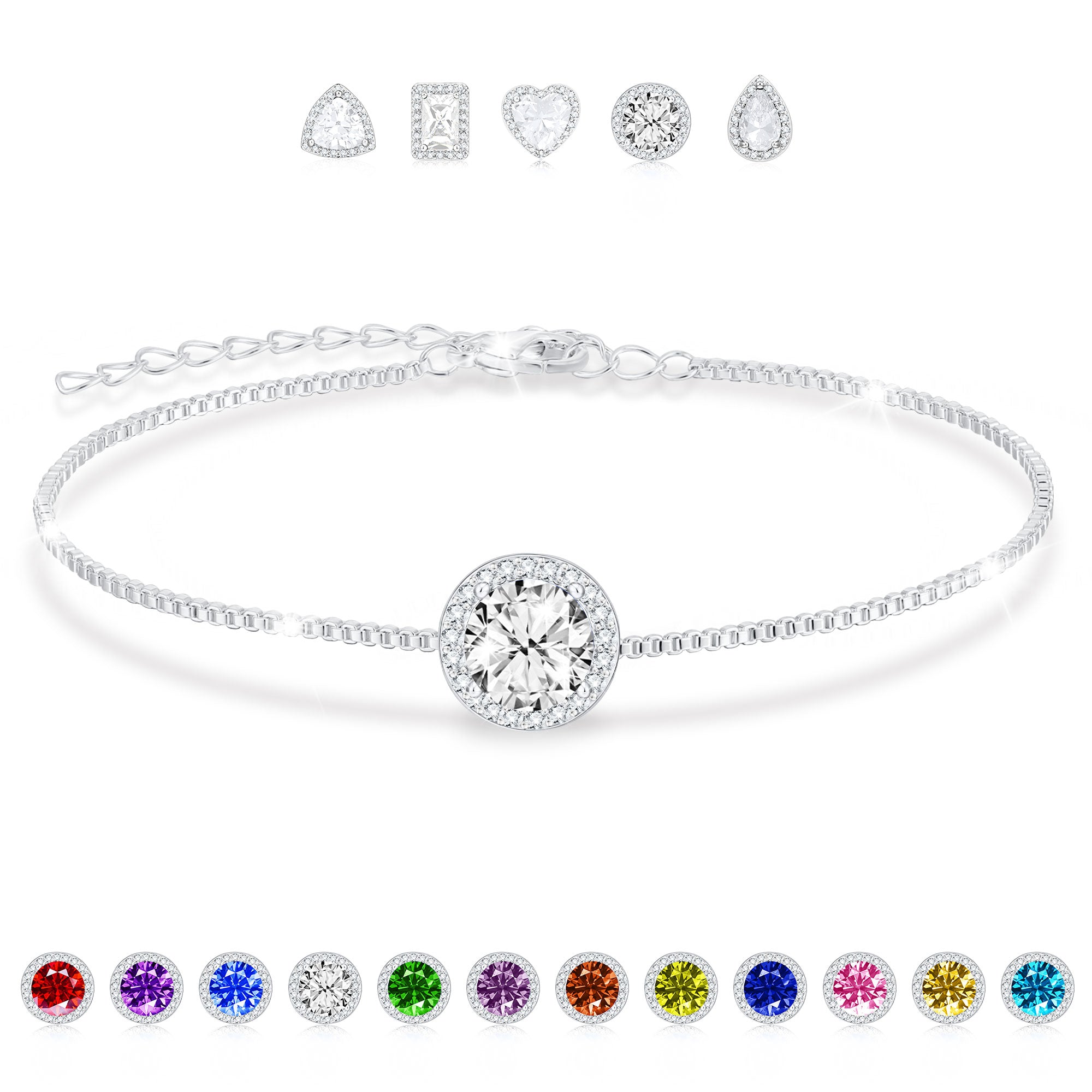 April Round Bracelet-S