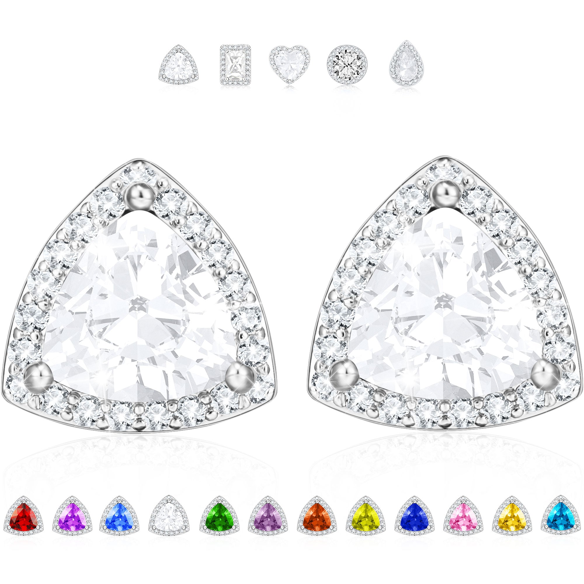 April Triangle Bracelet-S