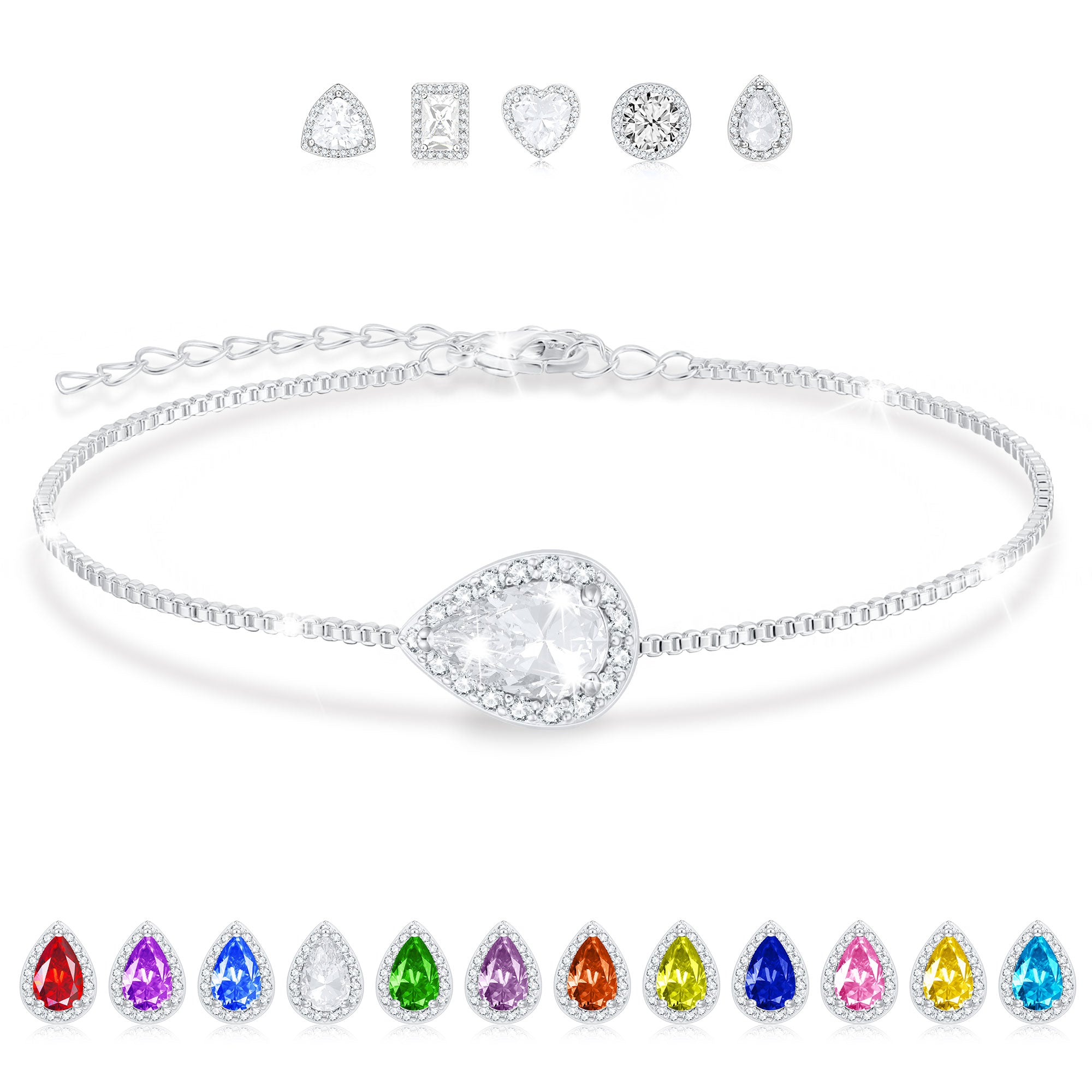 April Drop Bracelet-S