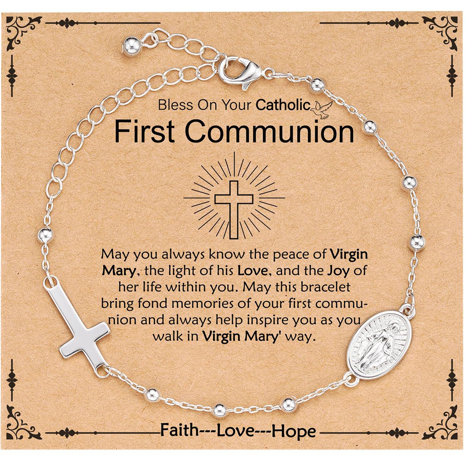 1st communion Bracelet-S
