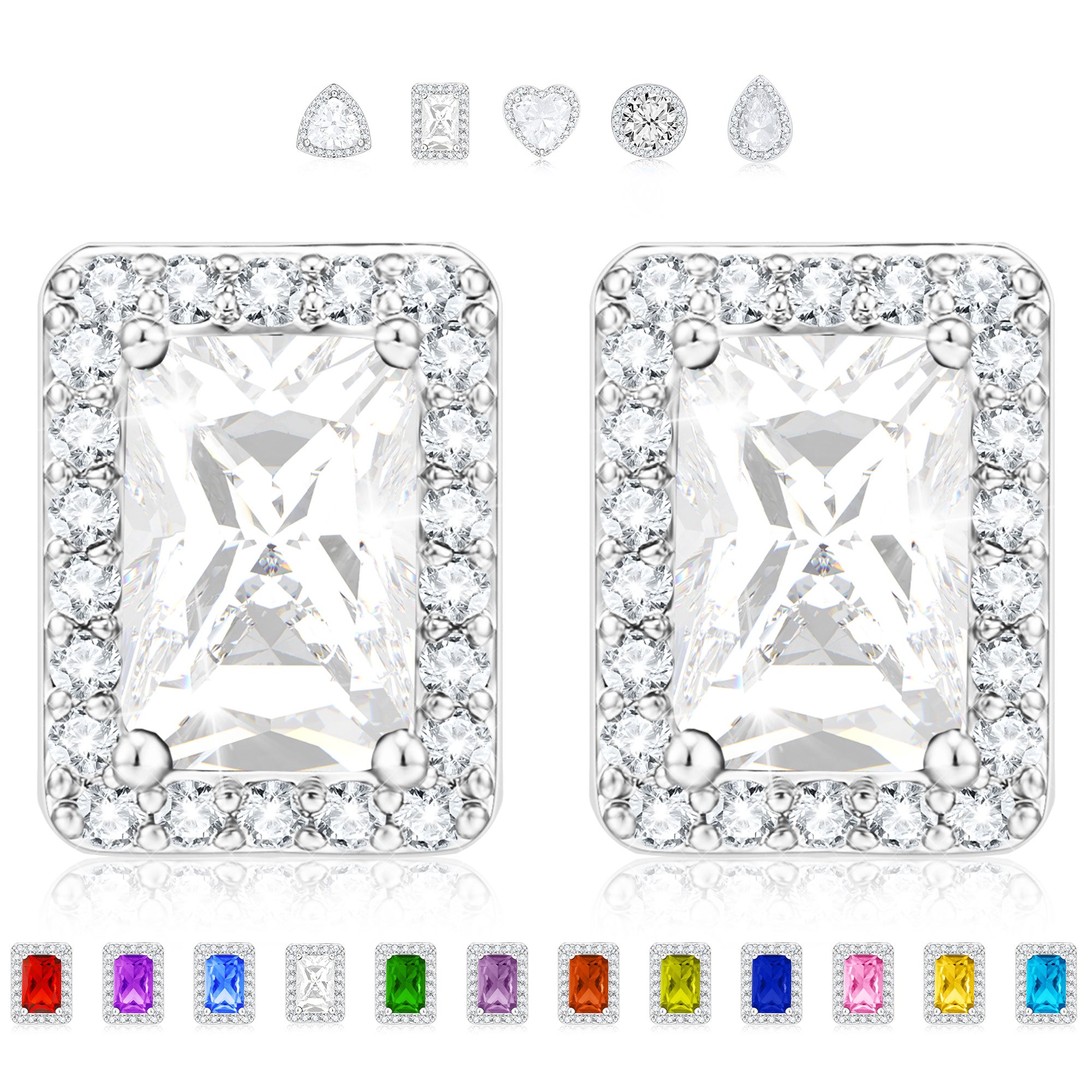 April Rectangle Bracelet-S
