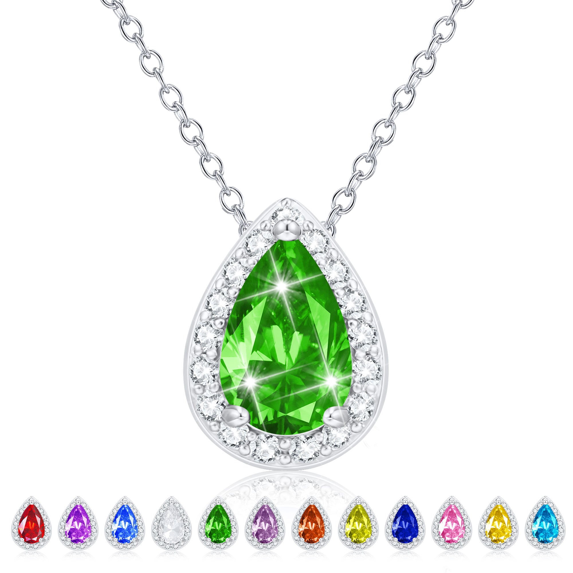 May Drop Necklace-S