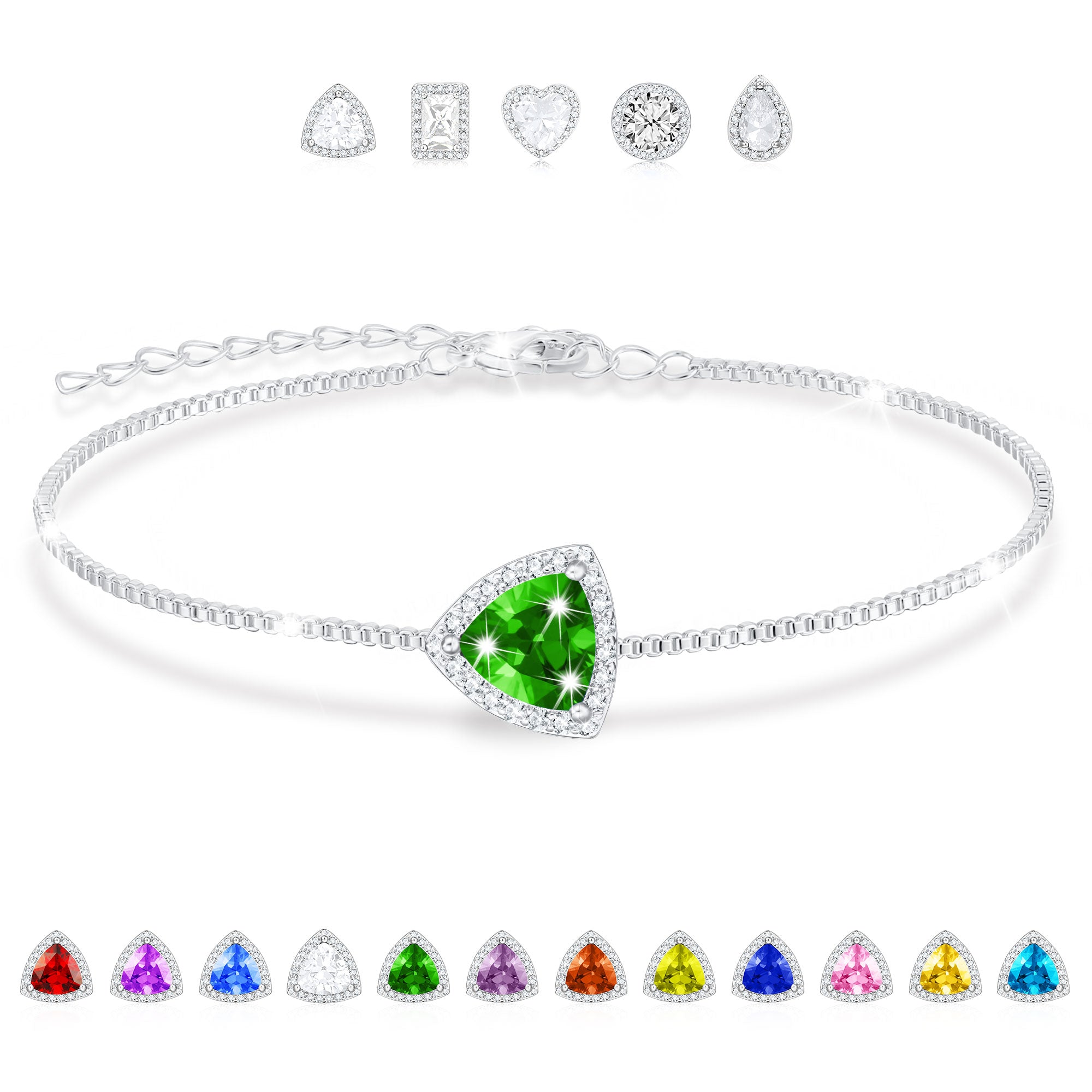 May Triangle Bracelet-S