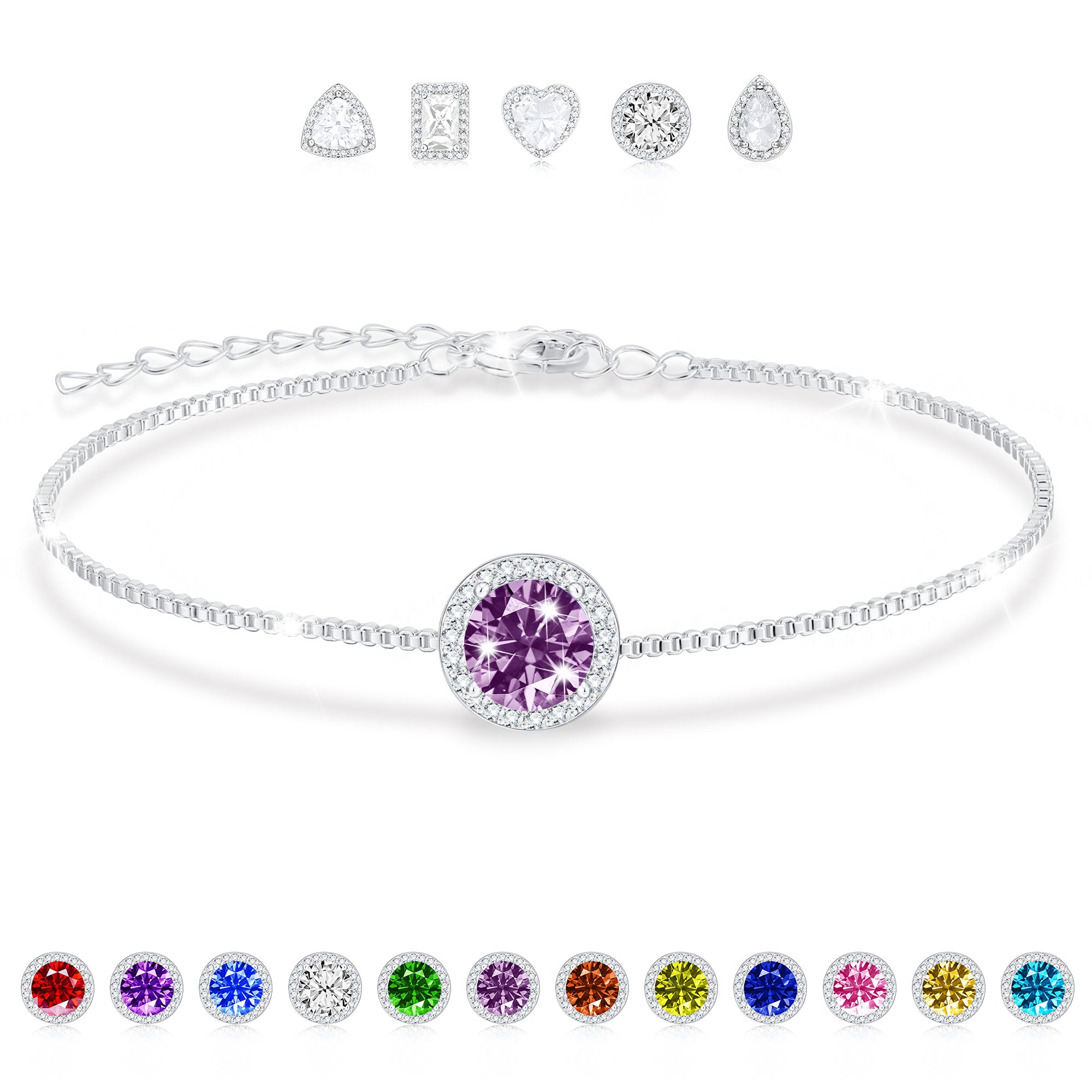 June Round Bracelet-S