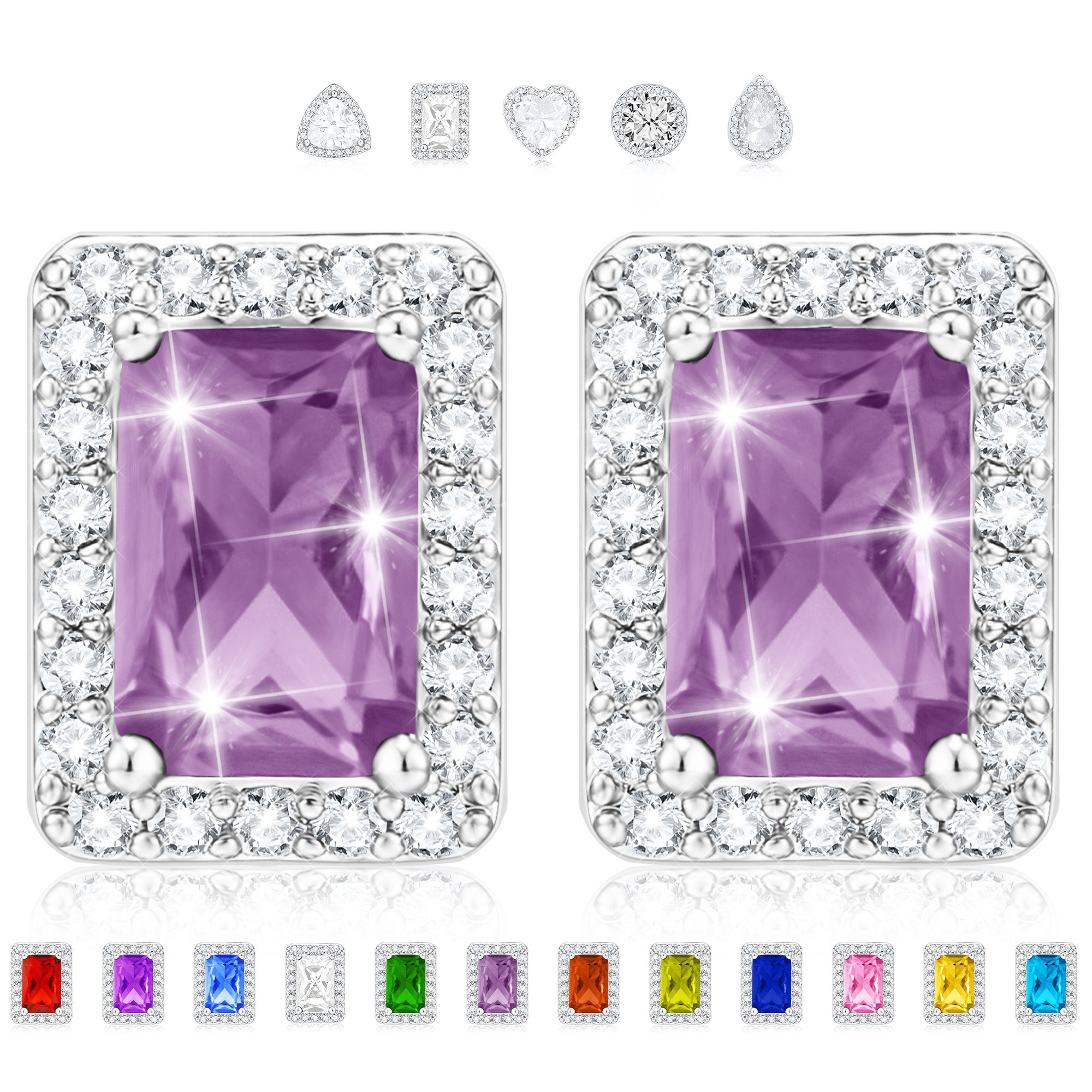 June Rectangle Bracelet-S