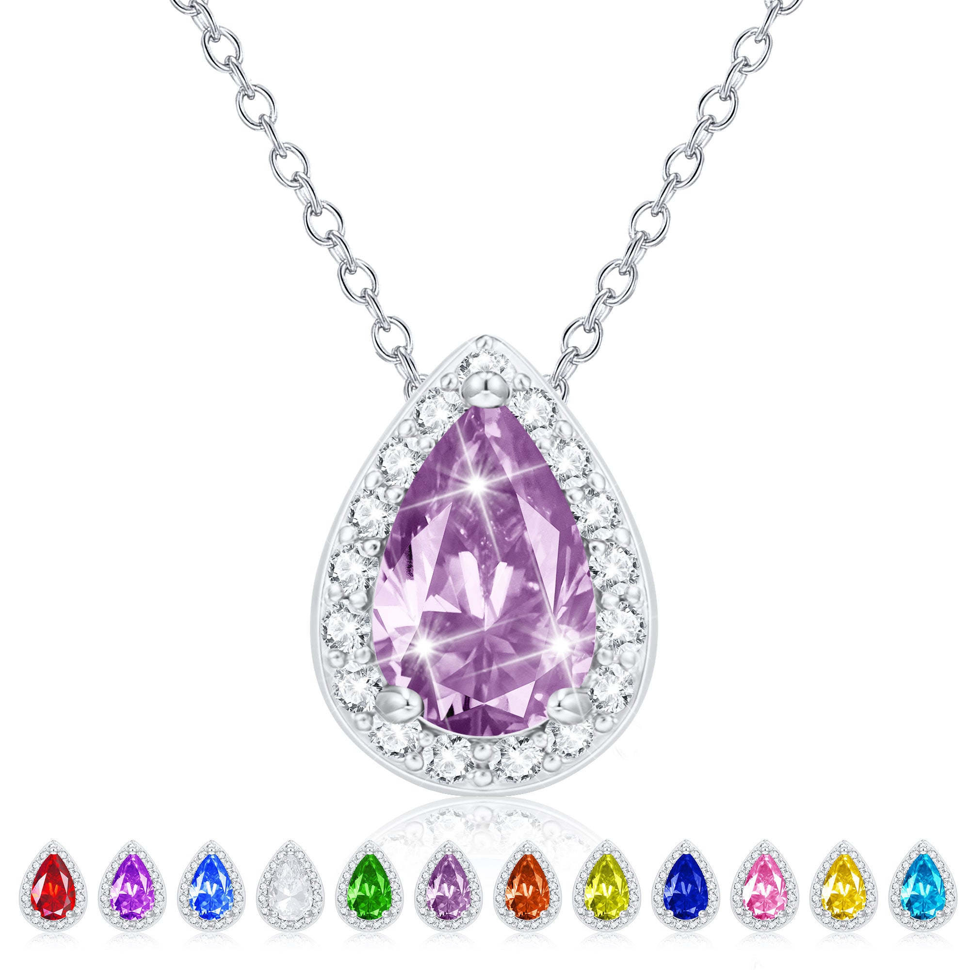 June Drop Necklace-S