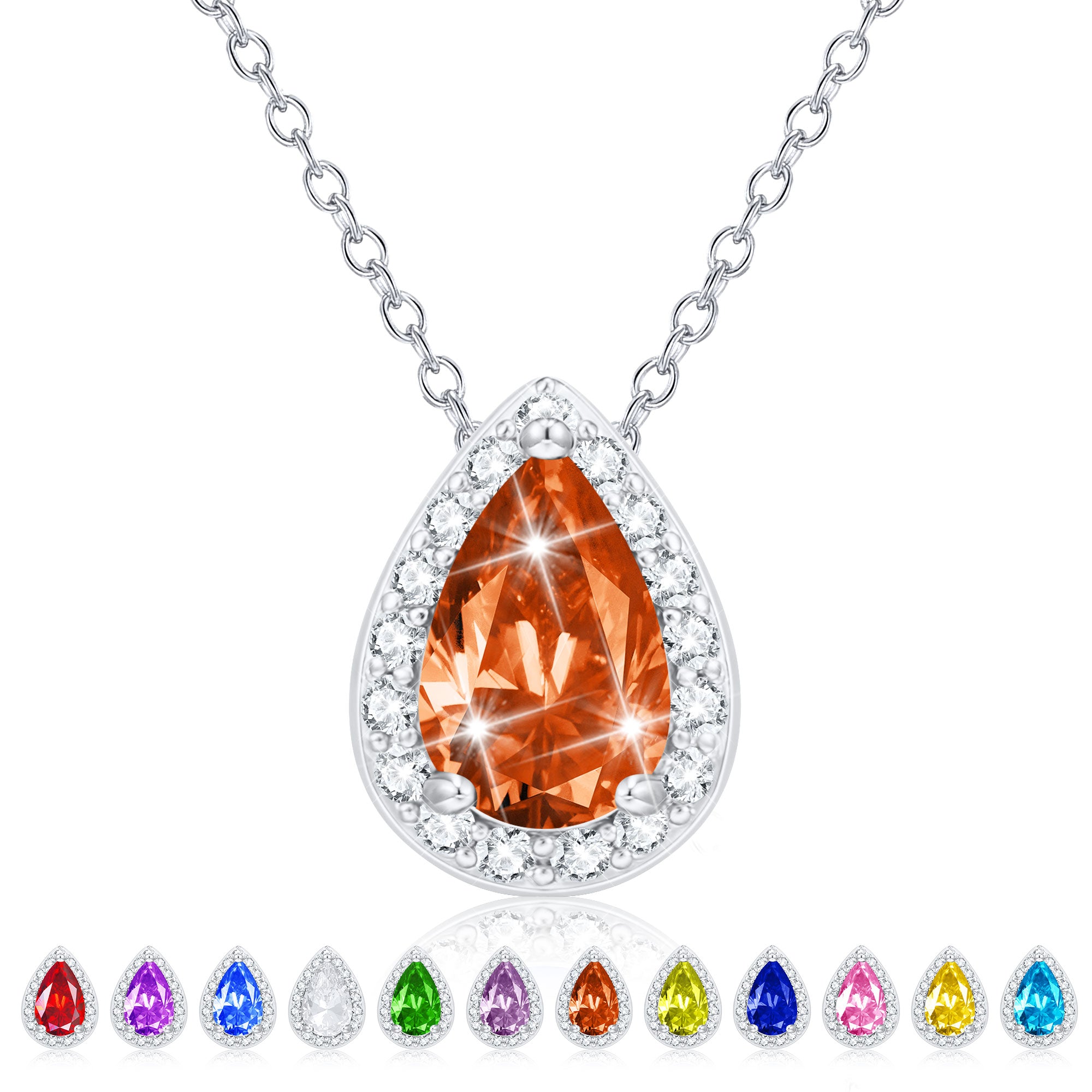 July Drop Necklace-S