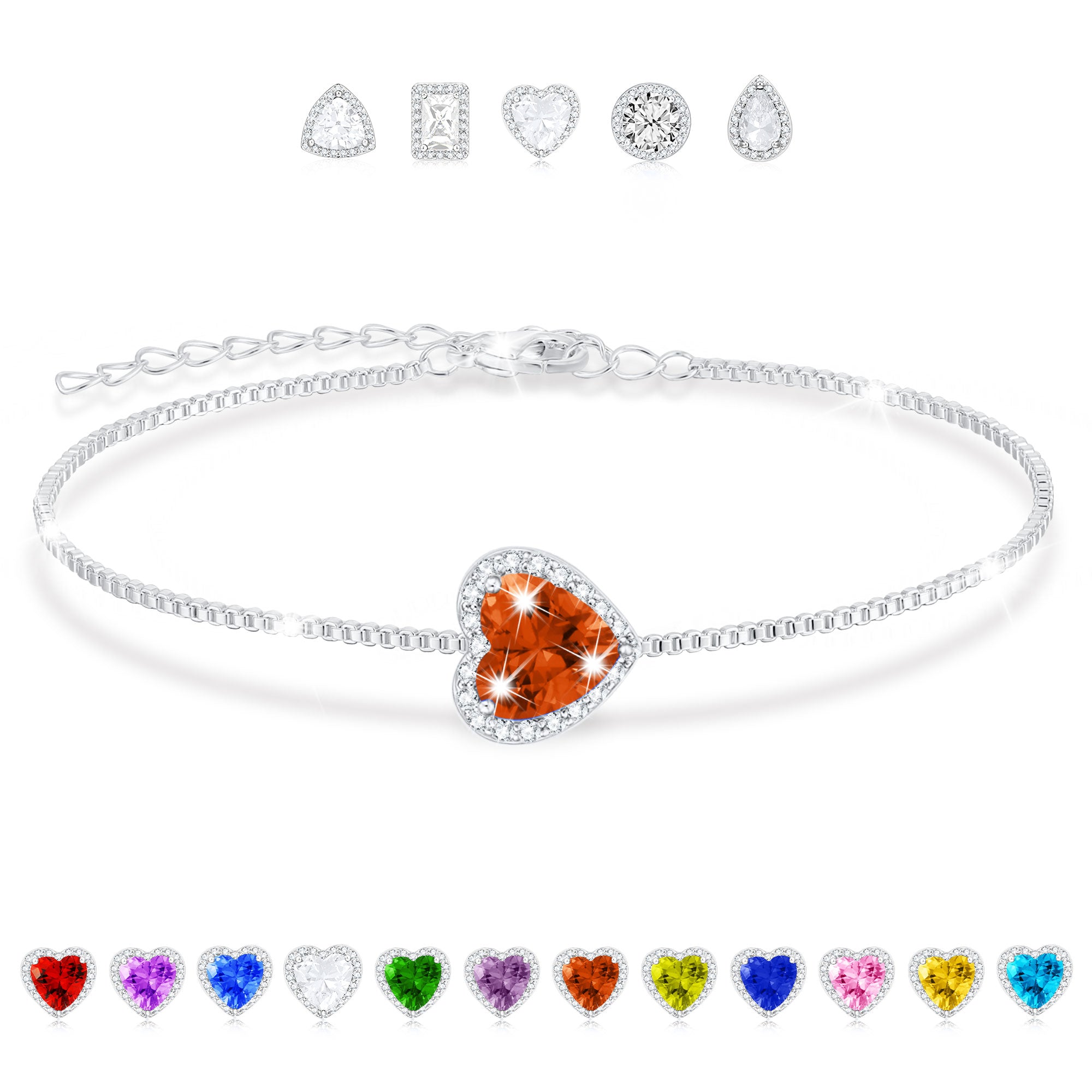 July Heart Bracelet-S