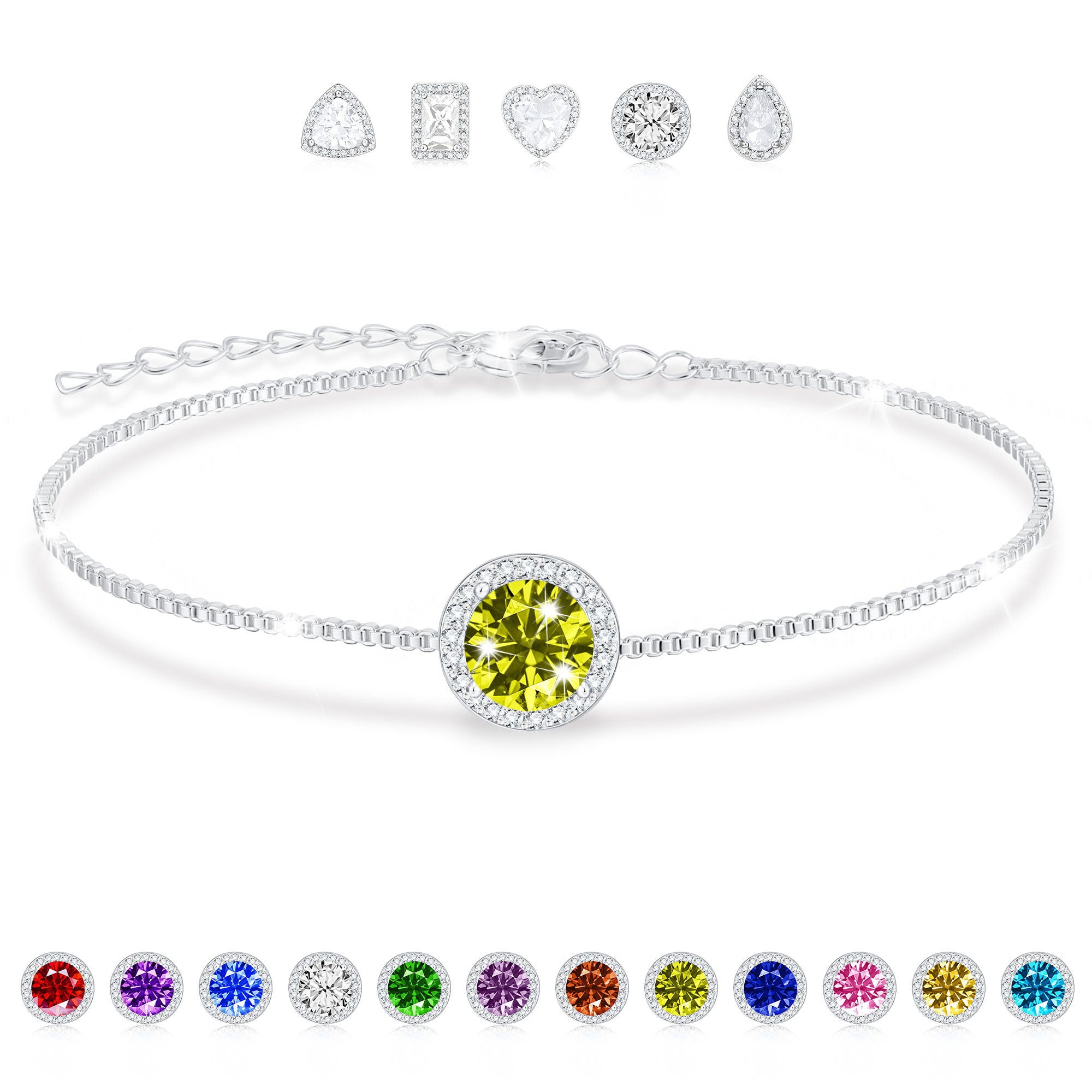 August Round Bracelet-S
