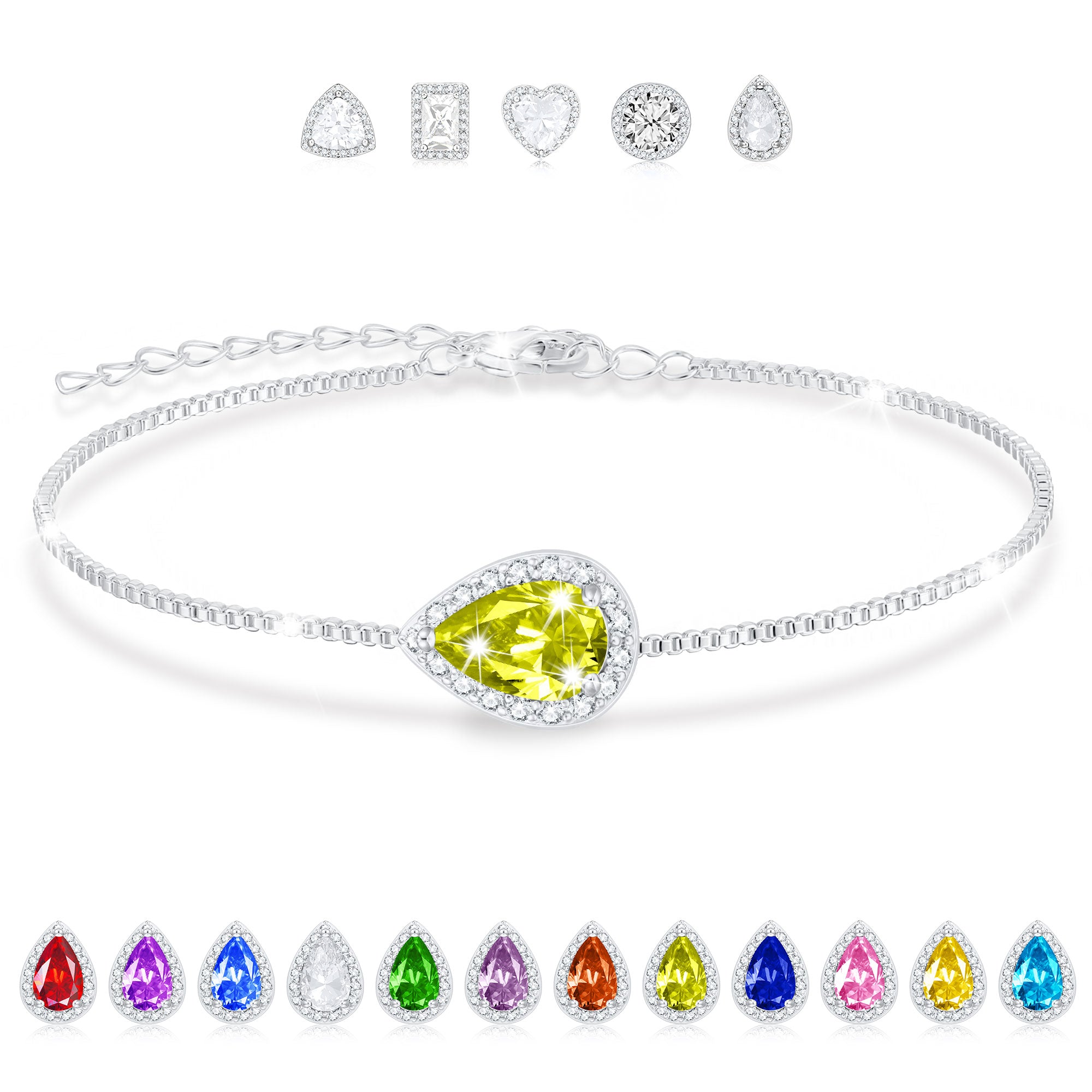August Drop Bracelet-S