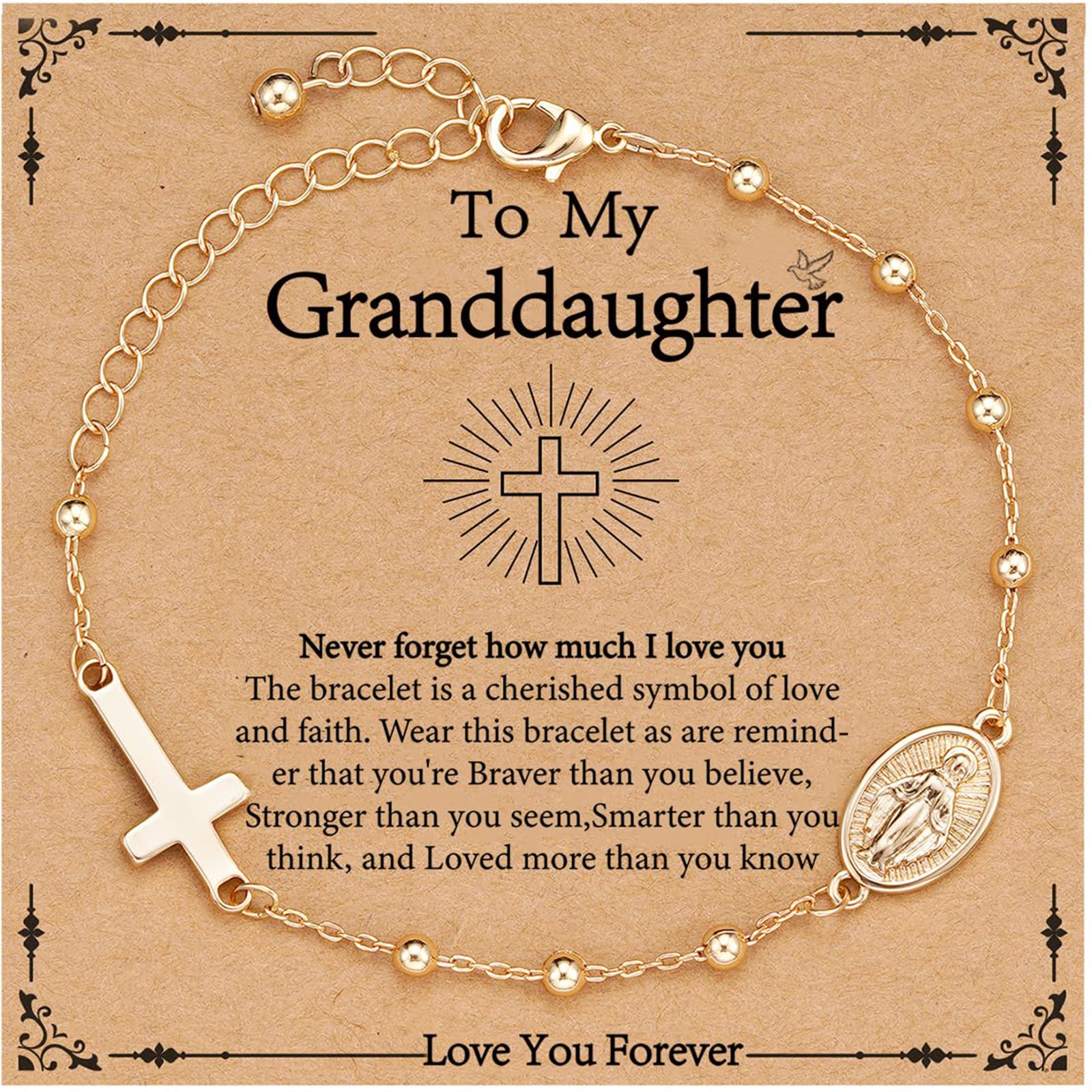 To my granddaughter Bracelet-G
