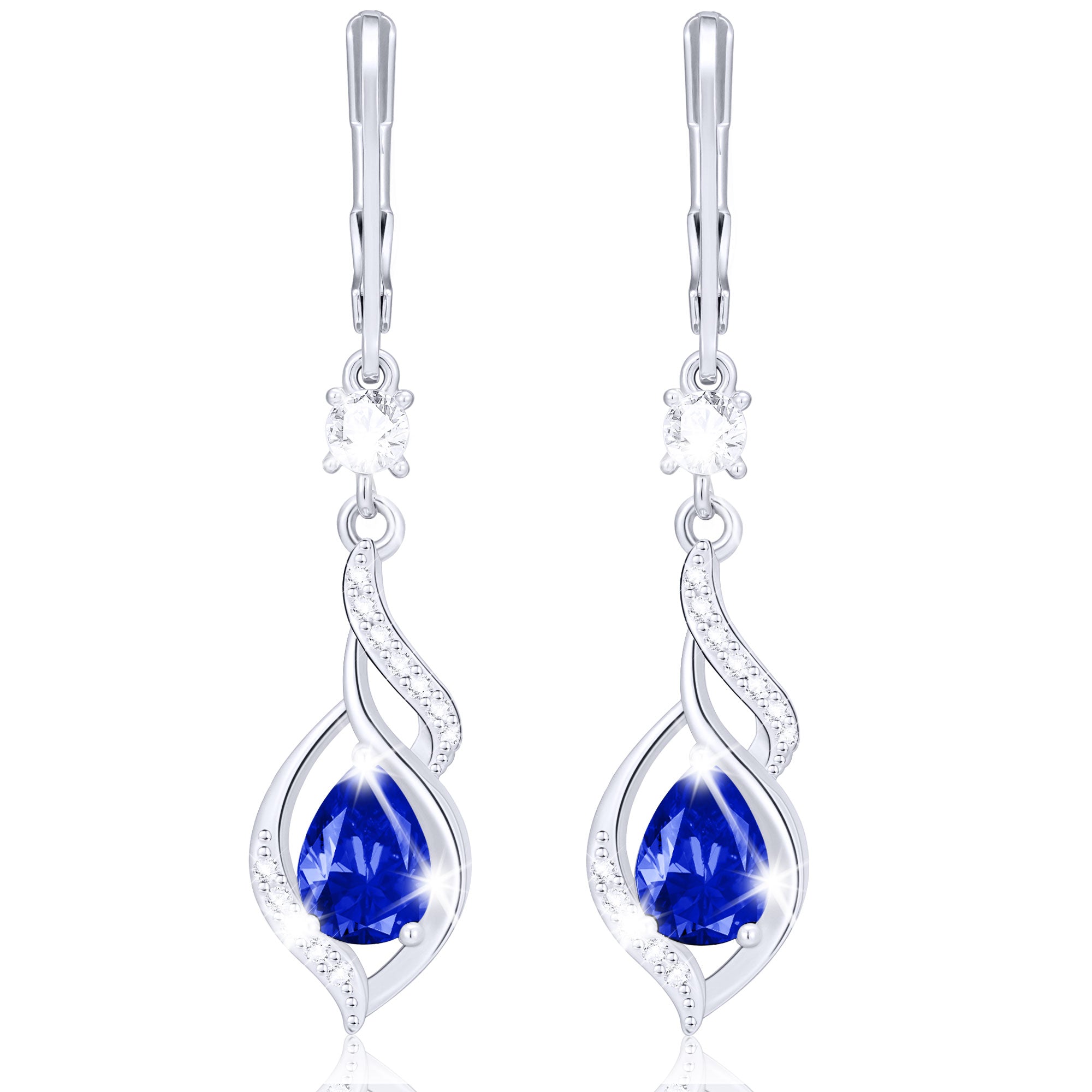 September CZ Drop earring-S