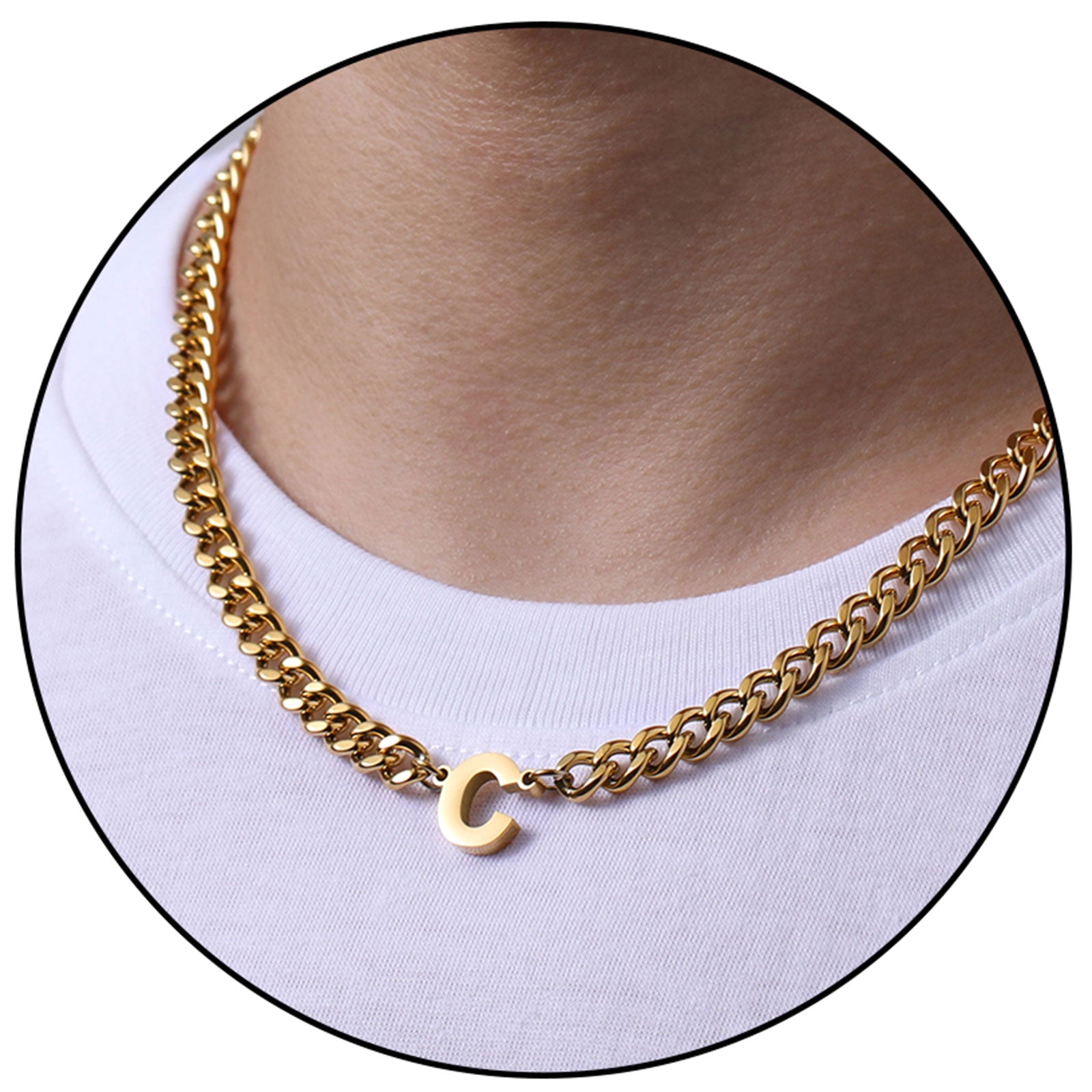Gold-Cuban-C
