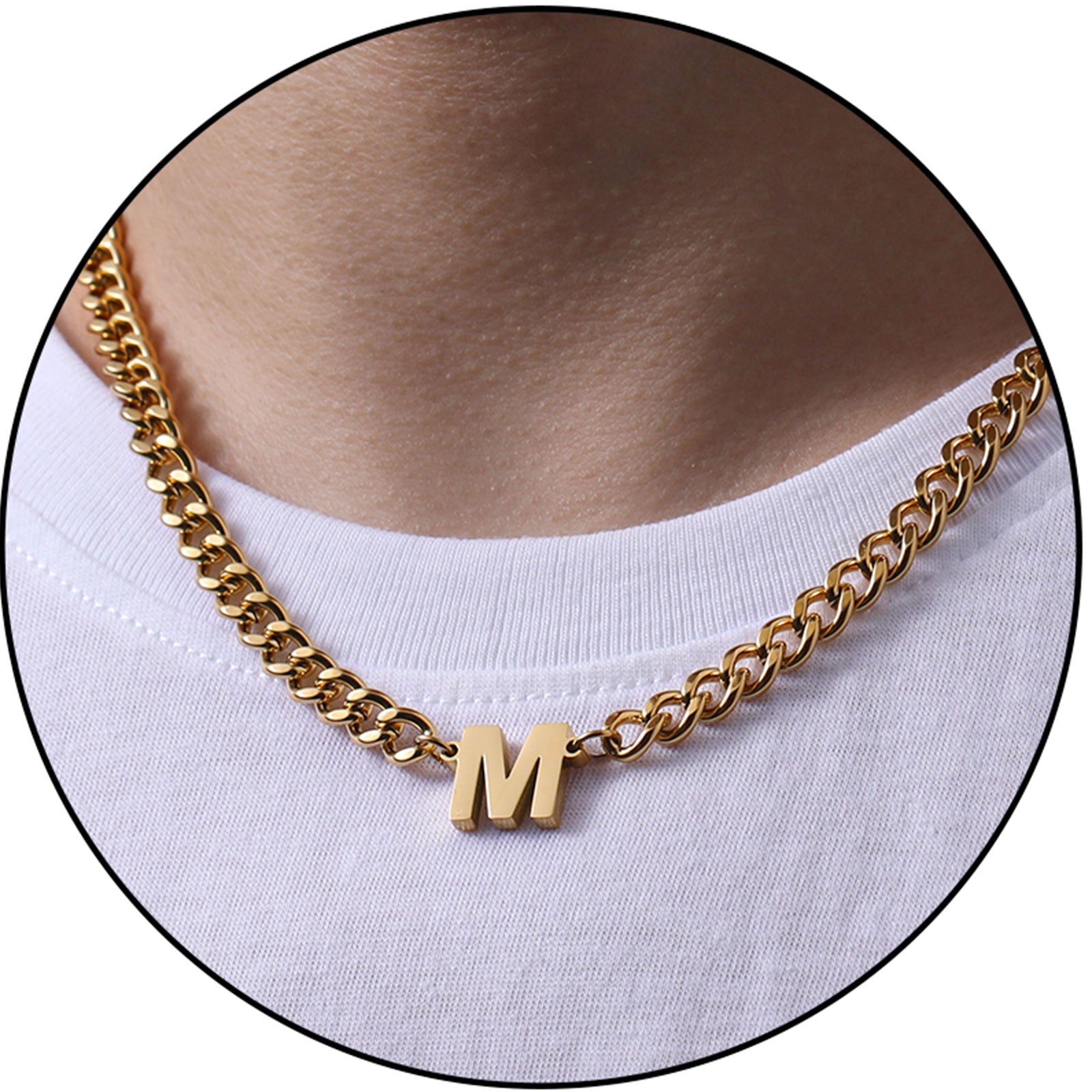 Gold-Cuban-M