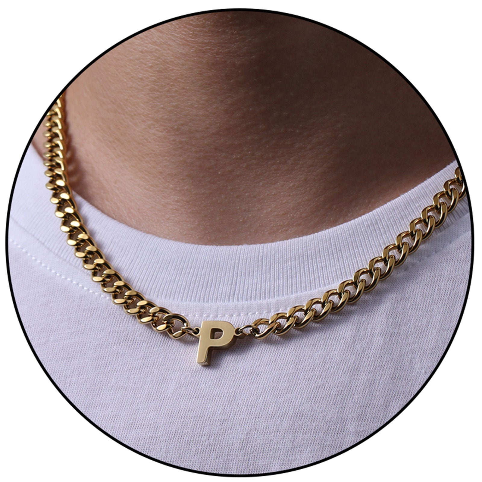 Gold-Cuban-P